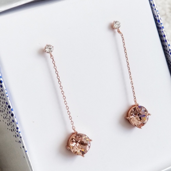 Brilliance Jewelry - Nwt drop Earnings with Swarovski crystals